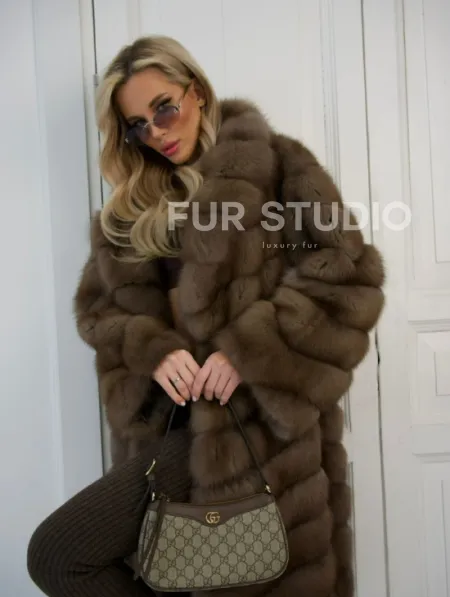 Шуба из куницы - фото 2