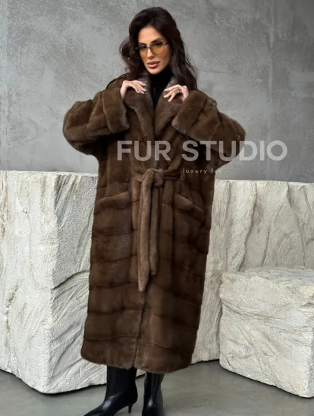 Норковая шуба 2026 - фото 7