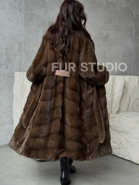 Норковая шуба 2026 - фото 4