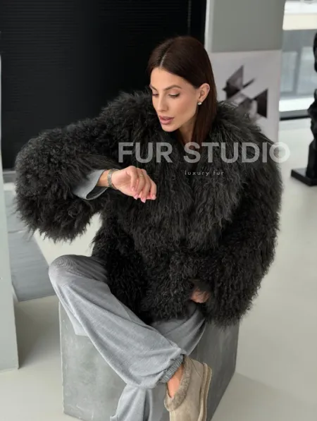 Шубка из ламы - фото 11