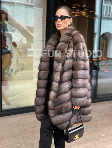 Шуба из соболя - фото 4