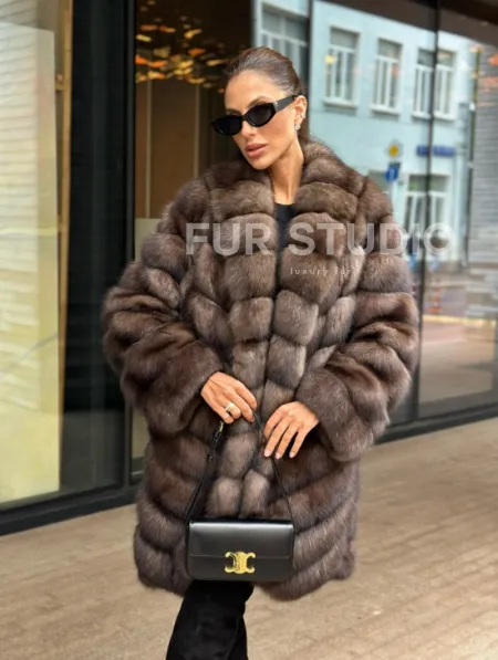 Шуба из соболя - фото 0