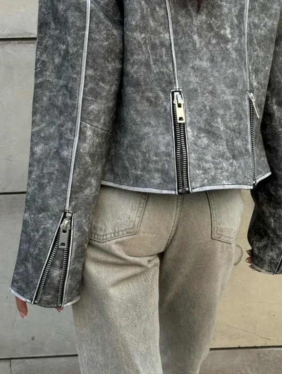 Косуха из натуральной кожи  VINTAGE COLLECTION - фото 4