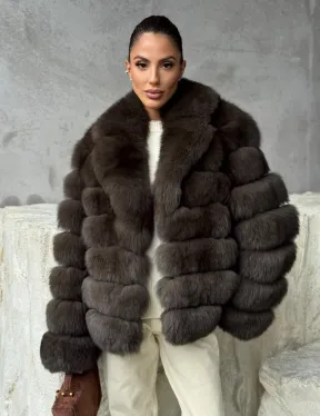 Шуба под соболя - короткая - фото 7