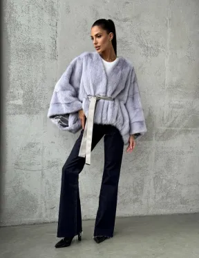 Короткая норковая шуба - фото 9