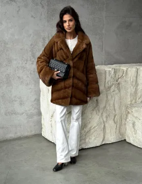 Полушубок норковый - автоледи - фото 10