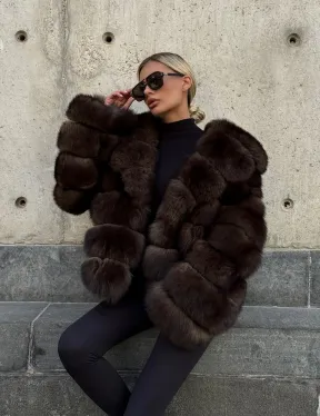 Шуба под соболь - фото 13