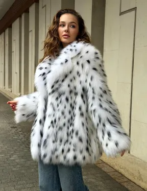 Шуба под рысь белая - фото 10