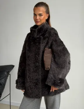 Шубка из овчины - фото 7