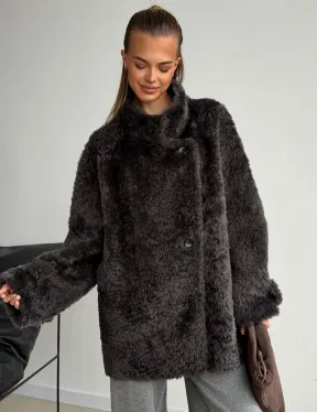 Шубка из овчины - фото 8