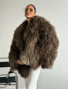 Шуба из лама - фото 12