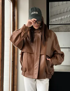 Стильная кожаная куртка - фото 20