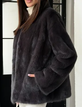 Шубка норковая - автоледи - фото 1