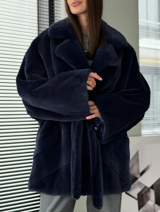 Шуба из аукционного меха норки Kopenhagen Fur 