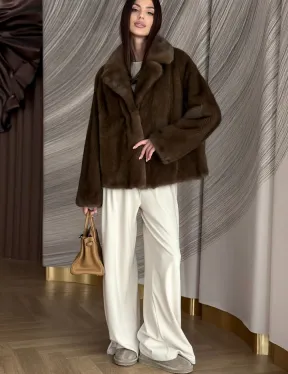 Жакет норковый под соболь - фото 3