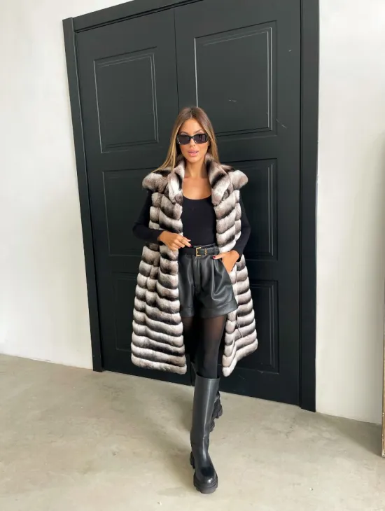 Жилет из меха орилага - фото 3